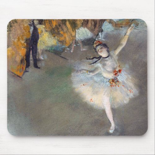 Edgar Degas _ The Star  Dancer on the Stage Mouse Pad