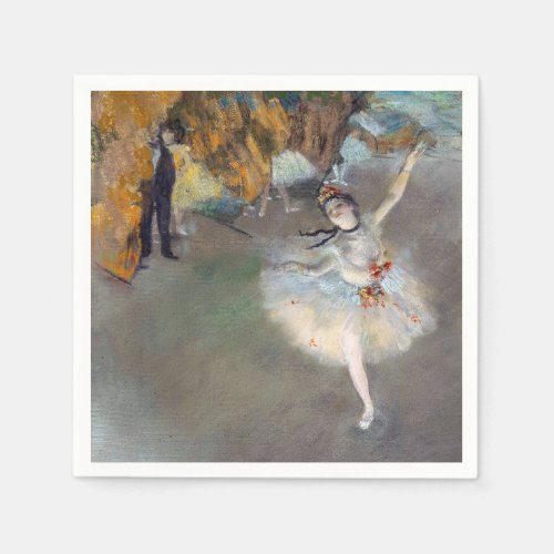 Edgar Degas _ The Star  Dancer on the Stage Napkins