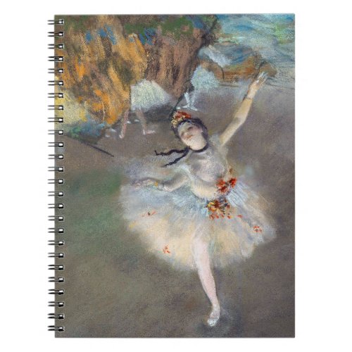 Edgar Degas _ The Star  Dancer on the Stage Notebook