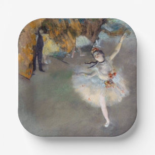 Edgar Degas - The Star / Dancer on the Stage Paper Plates