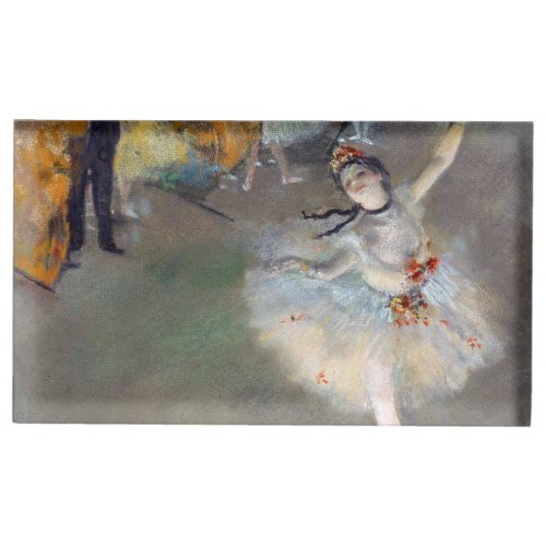 Edgar Degas _ The Star  Dancer on the Stage Place Card Holder