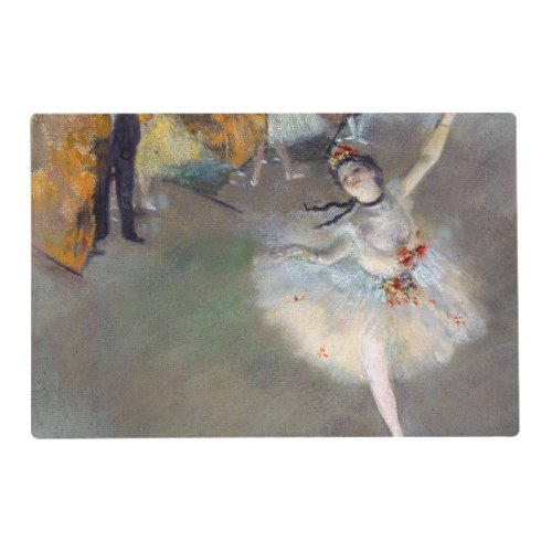 Edgar Degas _ The Star  Dancer on the Stage Placemat