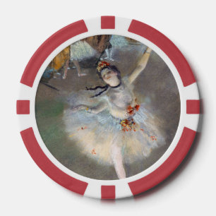Edgar Degas - The Star / Dancer on the Stage Poker Chips