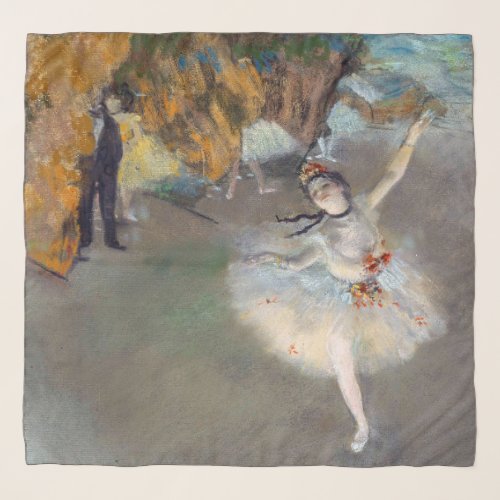 Edgar Degas _ The Star  Dancer on the Stage Scarf