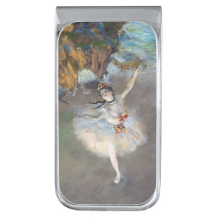 Edgar Degas - The Star / Dancer on the Stage Silver Finish Money Clip