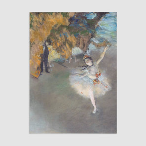 Edgar Degas - The Star / Dancer on the Stage Tissue Paper