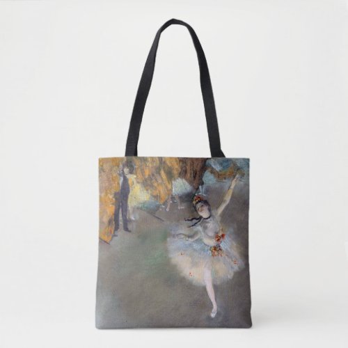 Edgar Degas _ The Star  Dancer on the Stage Tote Bag
