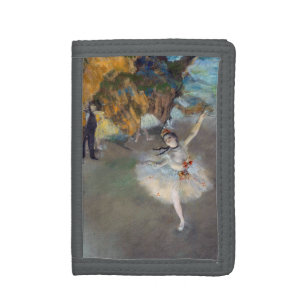Edgar Degas - The Star / Dancer on the Stage Tri-fold Wallet