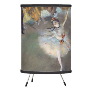 Edgar Degas - The Star / Dancer on the Stage Tripod Lamp