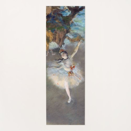 Edgar Degas _ The Star  Dancer on the Stage Yoga Mat