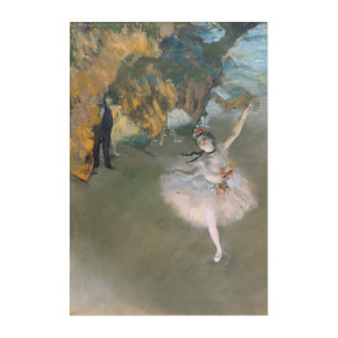 Edgar Degas The Star or Dancer on the Stage Acrylic Print