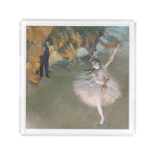 Edgar Degas  The Star or Dancer on the Stage Acrylic Tray