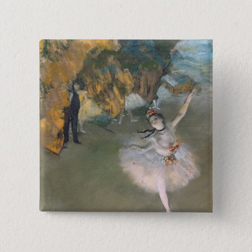 Edgar Degas  The Star or Dancer on the Stage Button