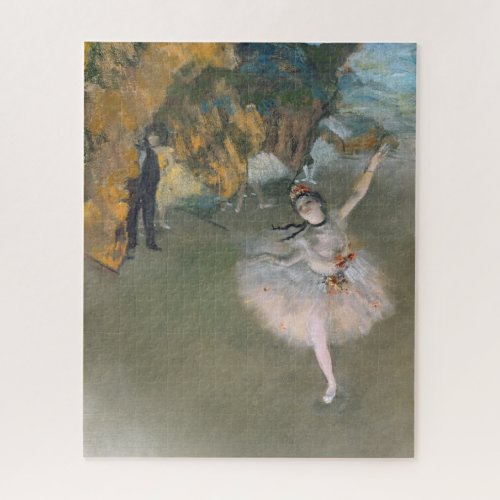 Edgar Degas  The Star or Dancer on the Stage Jigsaw Puzzle