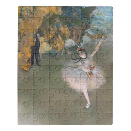 Edgar Degas  The Star or Dancer on the Stage Jigsaw Puzzle