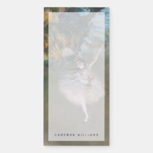 Edgar Degas The Star or Dancer on the Stage Magnetic Notepad
