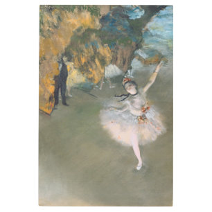 Edgar Degas The Star or Dancer on the Stage Metal Print