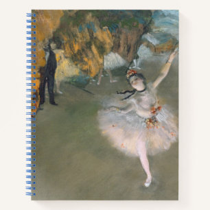 Edgar Degas   The Star or Dancer on the Stage Notebook