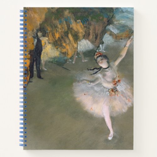 Edgar Degas  The Star or Dancer on the Stage Notebook