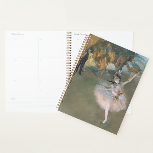 Edgar Degas  The Star or Dancer on the Stage Planner