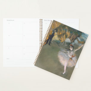 Edgar Degas The Star or Dancer on the Stage Planner