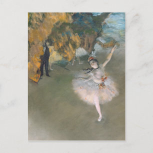 Edgar Degas The Star or Dancer on the Stage Postcard
