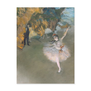 Edgar Degas | The Star or Dancer on the Stage Postcard