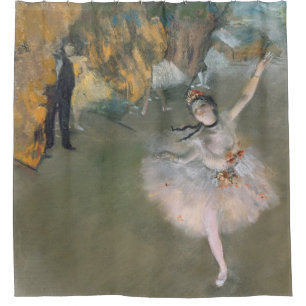 Edgar Degas The Star or Dancer on the Stage Shower Curtain