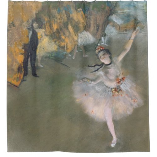 Edgar Degas  The Star or Dancer on the Stage Shower Curtain
