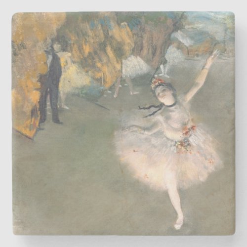 Edgar Degas  The Star or Dancer on the Stage Stone Coaster
