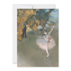 Edgar Degas | The Star or Dancer on the Stage Thank You Card