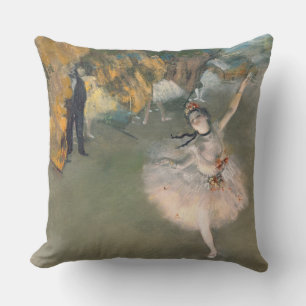 Edgar Degas   The Star or Dancer on the Stage Throw Pillow