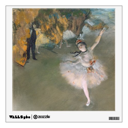 Edgar Degas  The Star or Dancer on the Stage Wall Decal
