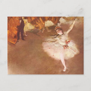 Edgar Degas The Star Postcard