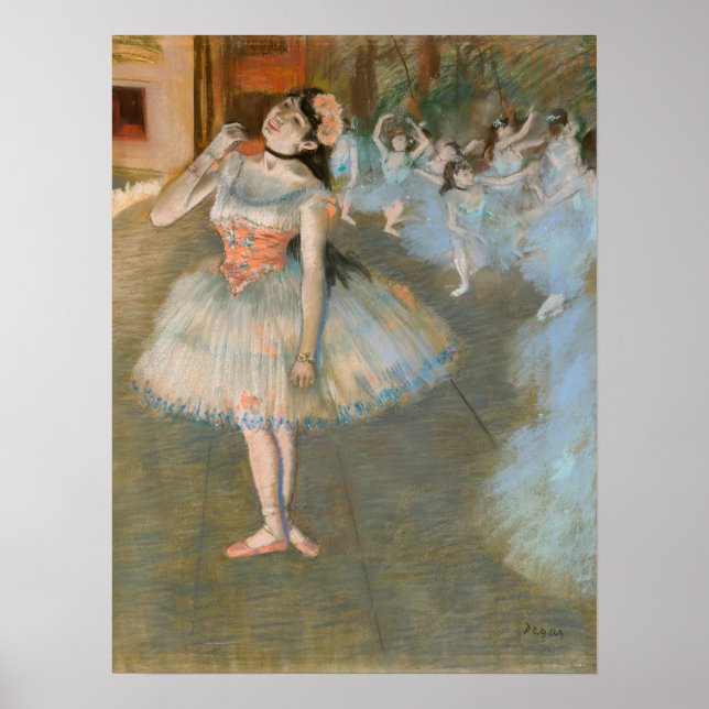 Edgar Degas - The Star Poster (Front)