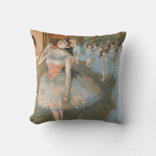 Edgar Degas _ The Star Throw Pillow