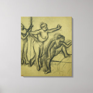 Edgar Degas   Three Dancers, c.1900 Canvas Print