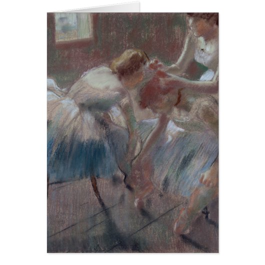 Edgar Degas | Three Dancers Preparing for Class Cards (Front)