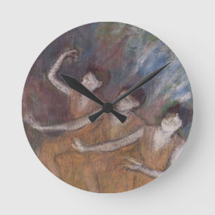 Edgar Degas   Trois Danseuses Round Clock