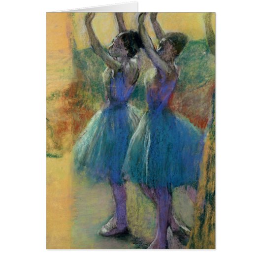 Edgar Degas | Two Blue Dancers Cards (Front)