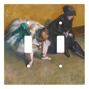 Edgar Degas - Waiting Light Switch Cover