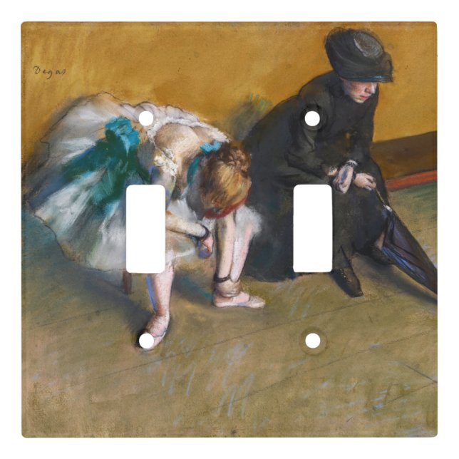 Edgar Degas - Waiting Light Switch Cover (Front)