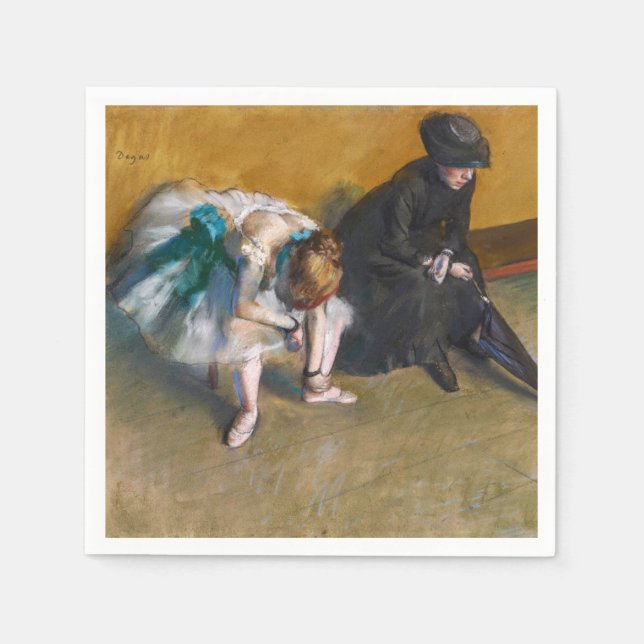 Edgar Degas - Waiting Napkins (Front)