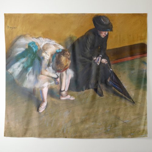 Edgar Degas _ Waiting Tapestry