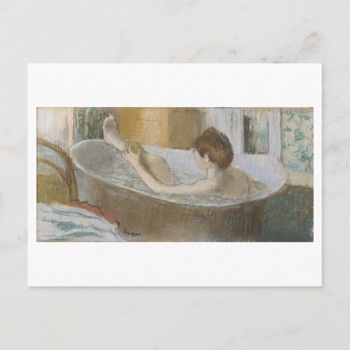 Edgar Degas  Woman in her Bath Sponging her Leg Postcard