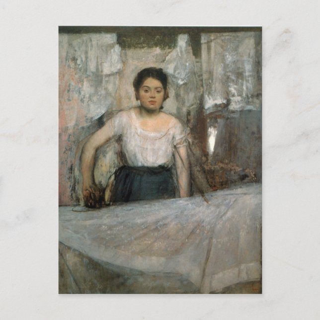 Edgar Degas - Woman Ironing Postcard (Front)