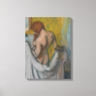 Edgar Degas   Woman with a Towel Canvas Print