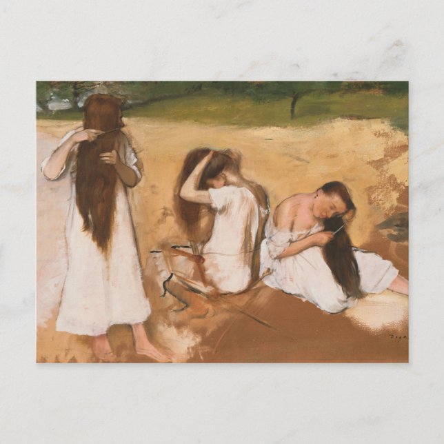 Edgar Degas - Women Combing Their Hair Postcard (Front)