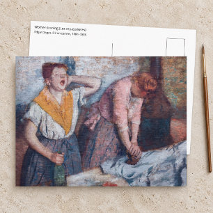 Edgar Degas - Women Ironing Postcard