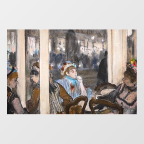 Edgar Degas _ Women on a Cafe Terrace in Evening Wall Decal